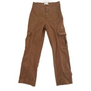 ABERCROMBIE AND FITCH Brown Cargo Pants Size 26 (2)